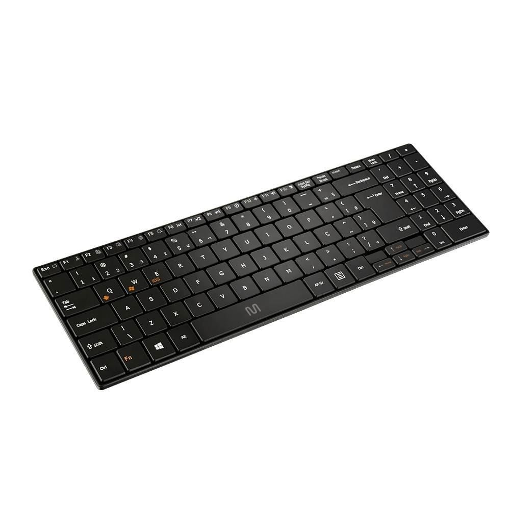 Teclado Slim Sem Fio Bluetooth Multi Ts300 - Preto