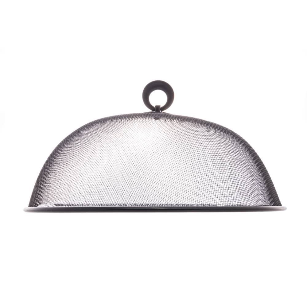 Tela Protetora De Alimentos Redonda 30Cm Lyor - Preta