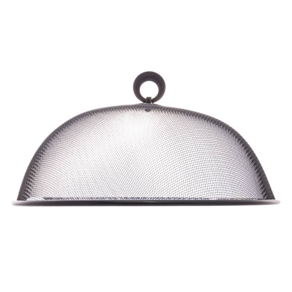 Tela Protetora De Alimentos Redonda 35Cm Lyor - Preta