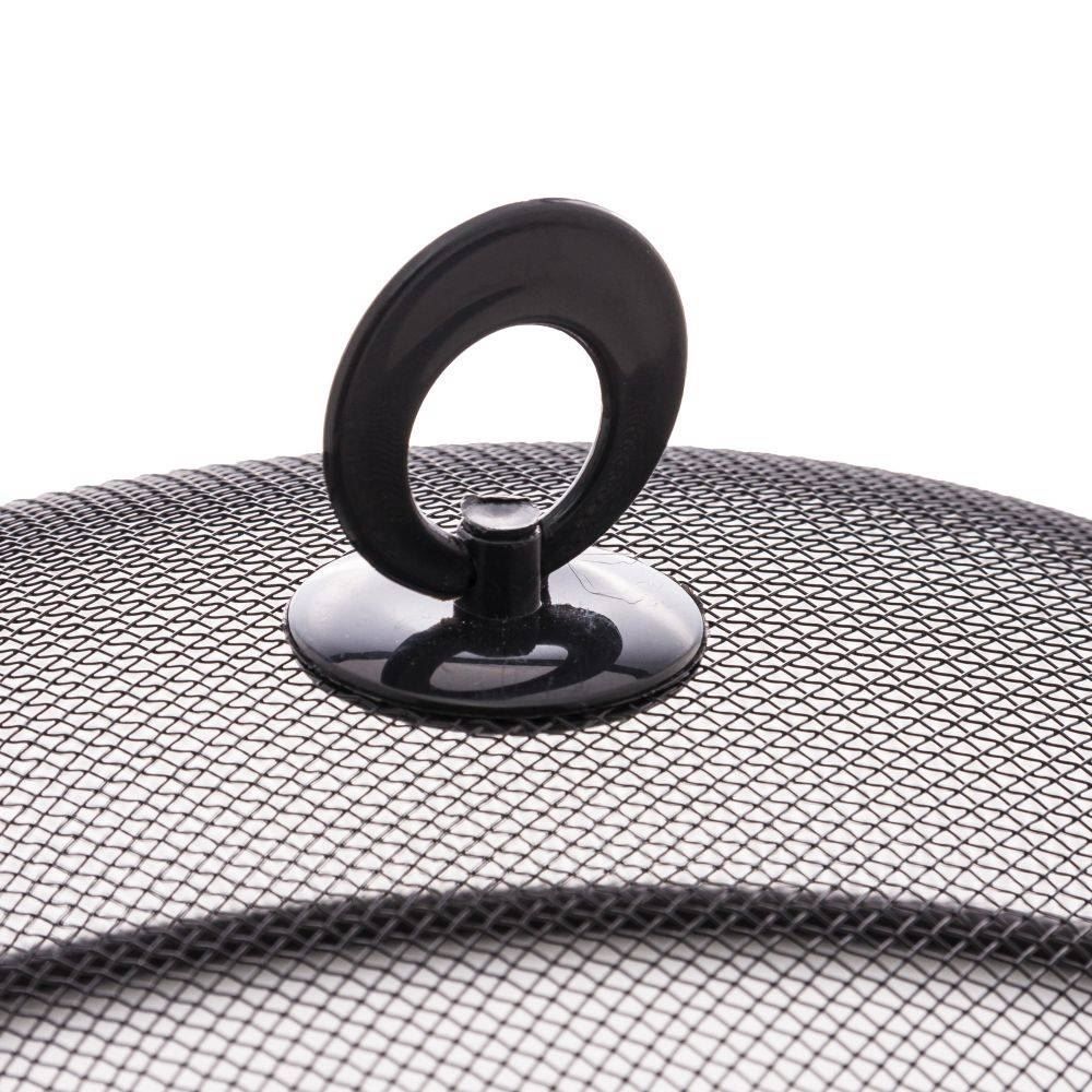 Tela Protetora De Alimentos Redonda 35Cm Lyor - Preta