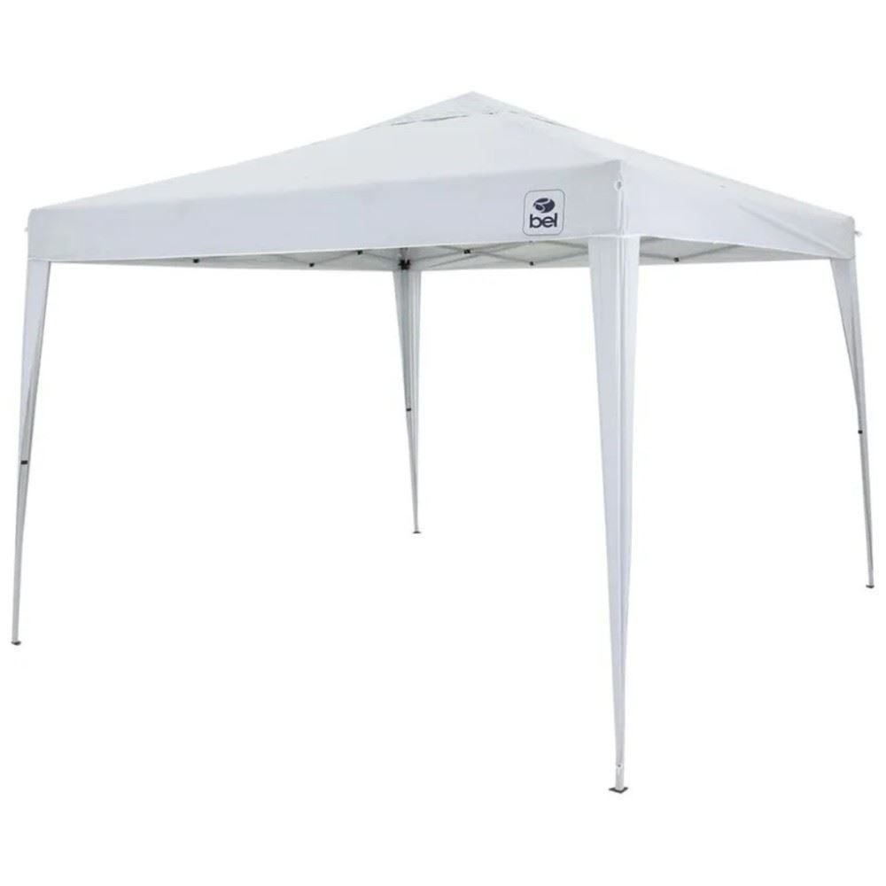Tenda Gazebo Retrátil Praia e Camping Bel Fix 3303 - Branco 