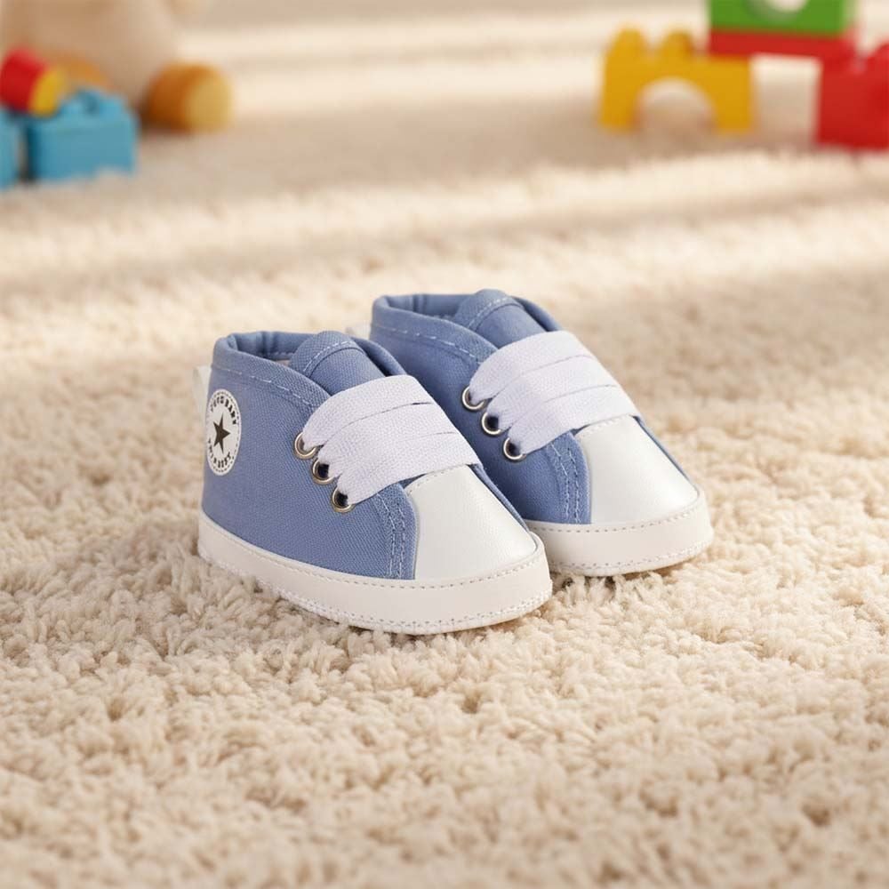 Tênis Bebê Menino Com Estrela 0 a 8 Meses Yoyo Baby