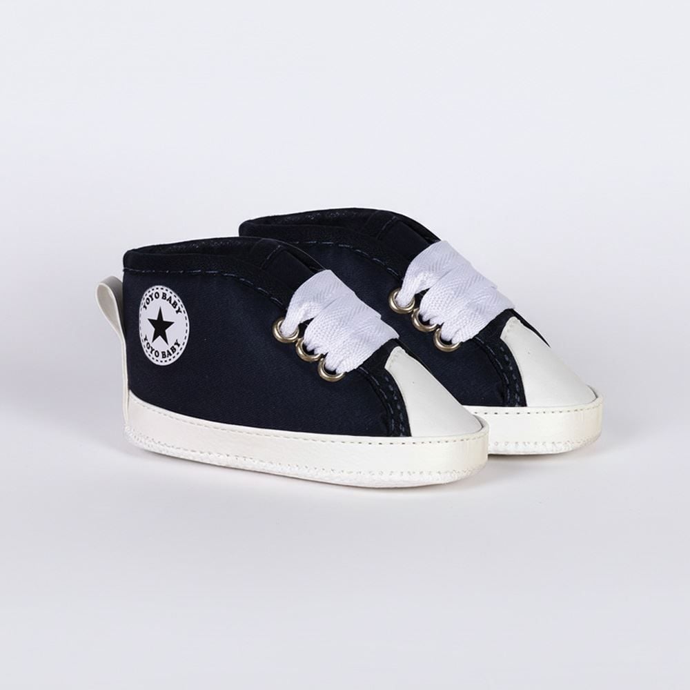 Tênis Bebê Menino Com Estrela 0 a 8 Meses Yoyo Baby