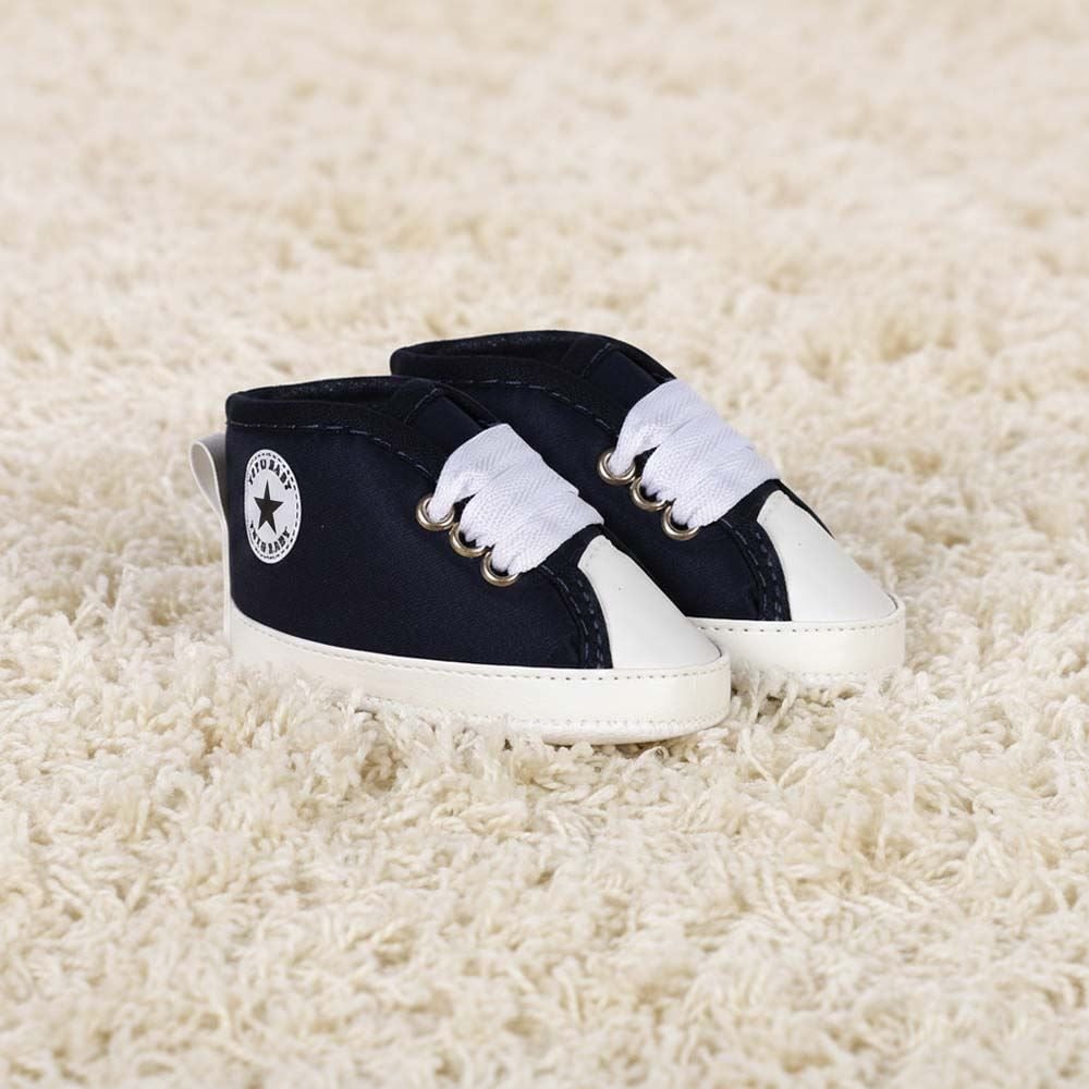 Tênis Bebê Menino Com Estrela 0 a 8 Meses Yoyo Baby