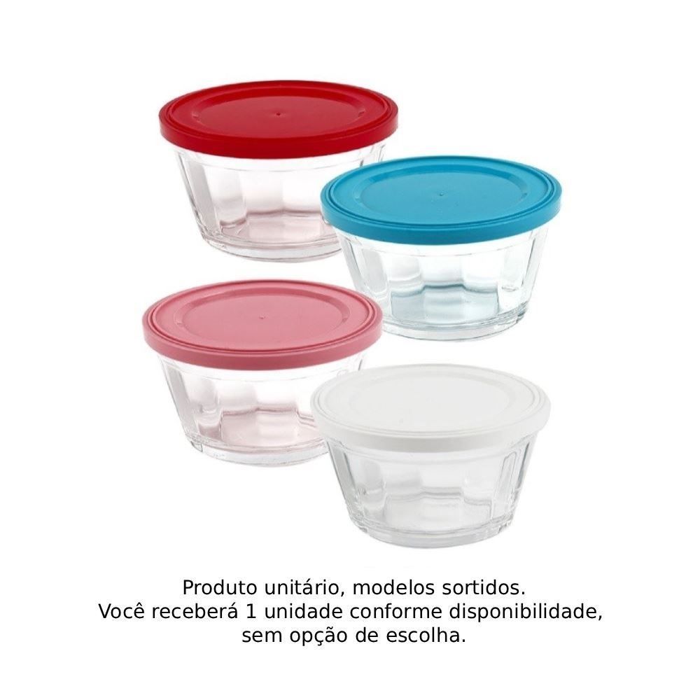 Tigela Americano com Tampa Nadir 600Ml - Cores Sortidas