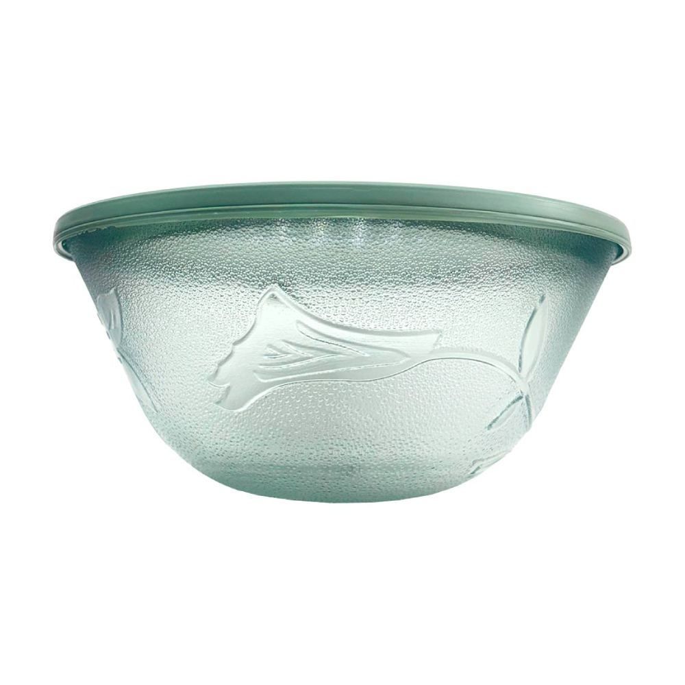 Tigela Flor De Lírio Com Tampa Vitazza - 26cm