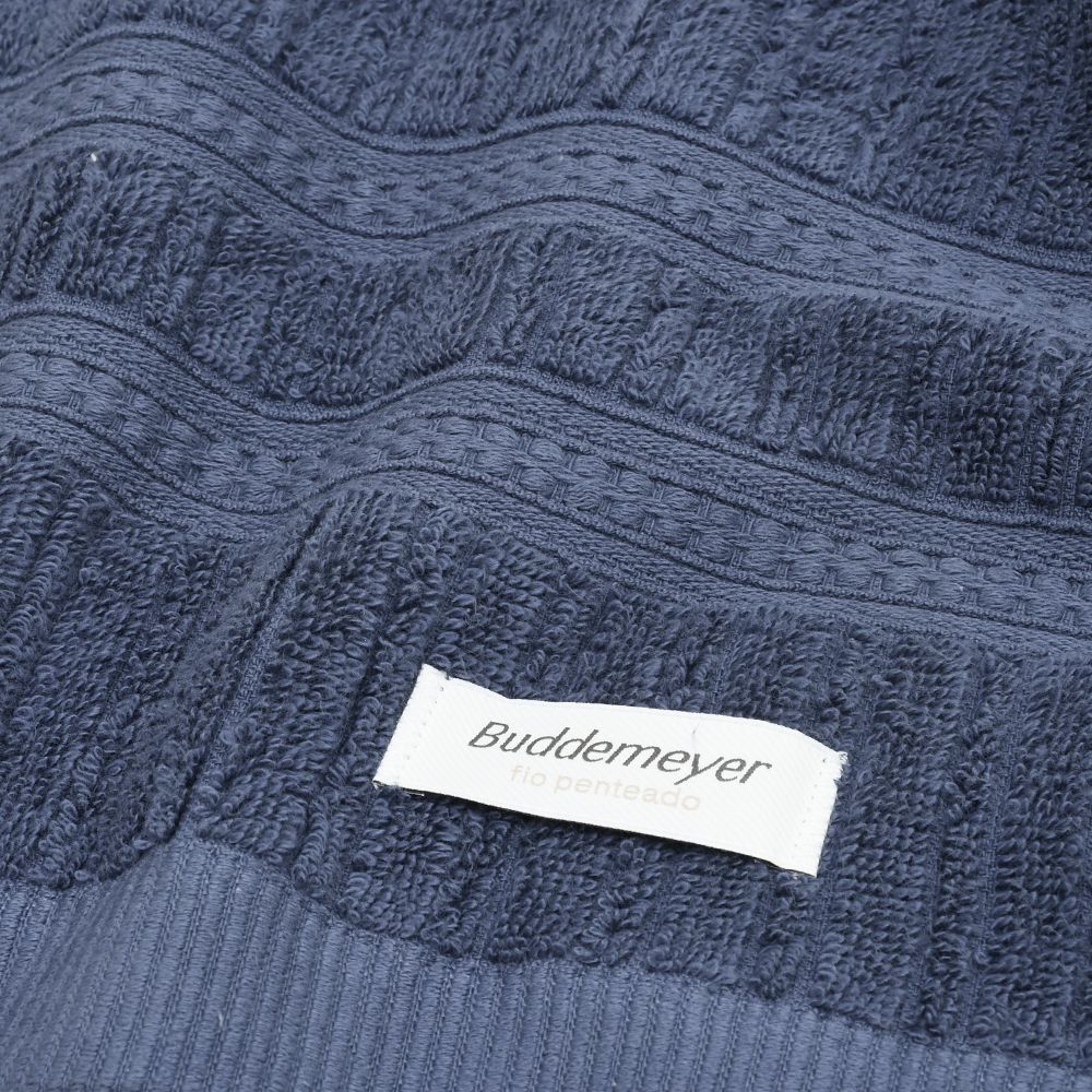 Toalha Banhão Bella 80X150 Buddemeyer - AZUL ESCURO 1950