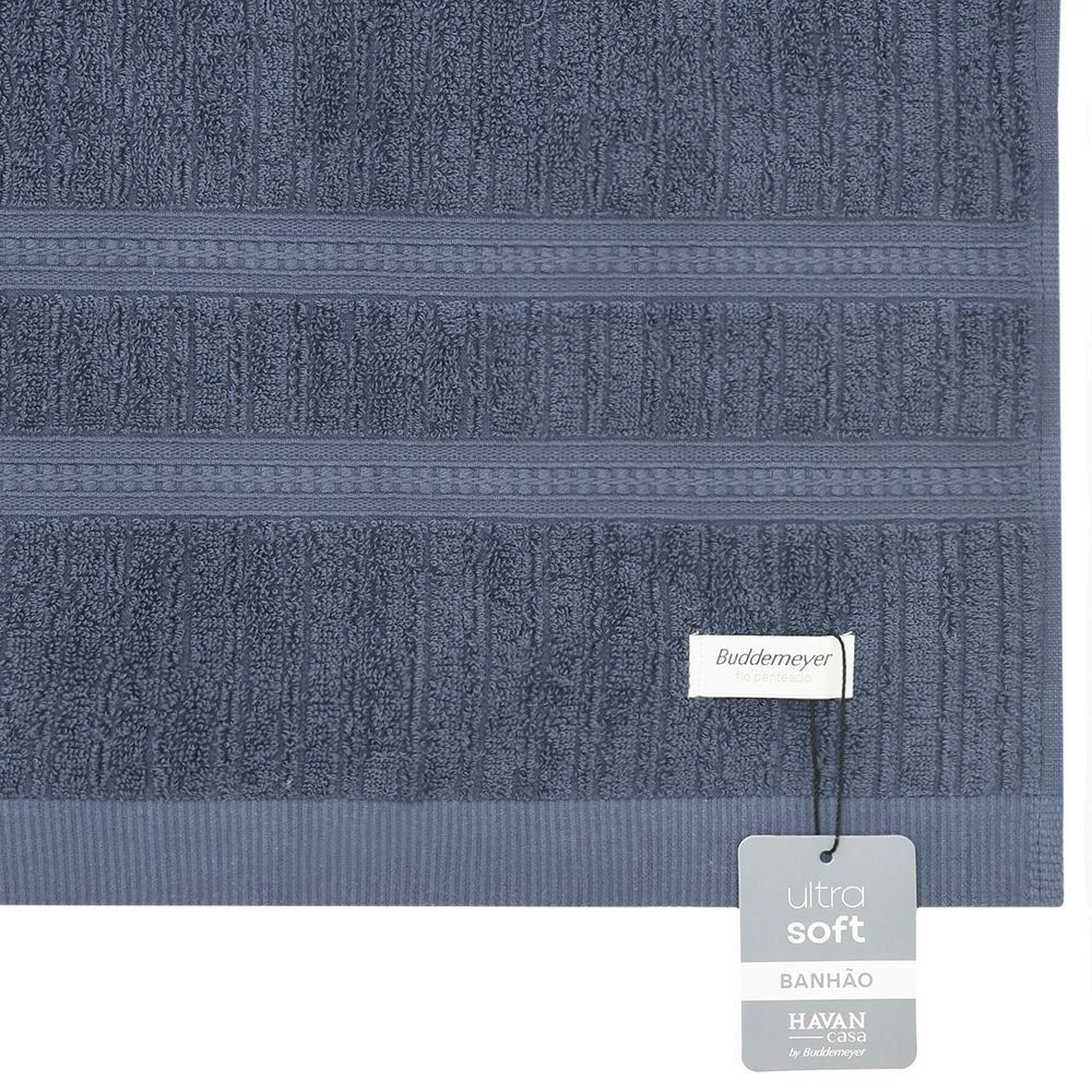Toalha Banhão Bella 80X150 Buddemeyer - Azul Escuro