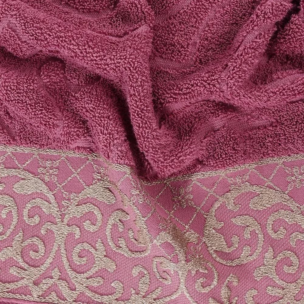 Toalha Banho Madri Havan Casa - Rosa Framboesa