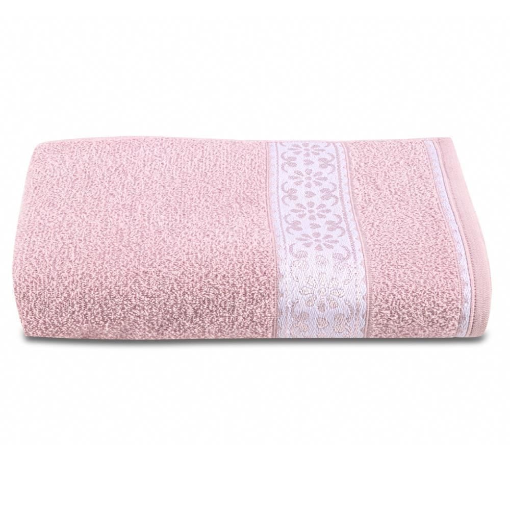 Toalha De Banho 85% Algodão Malú Havan Casa 1 Pç - Rosa Fita
