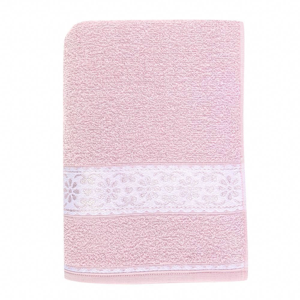 Toalha De Banho 85% Algodão Malú Havan Casa 1 Pç - Rosa Fita