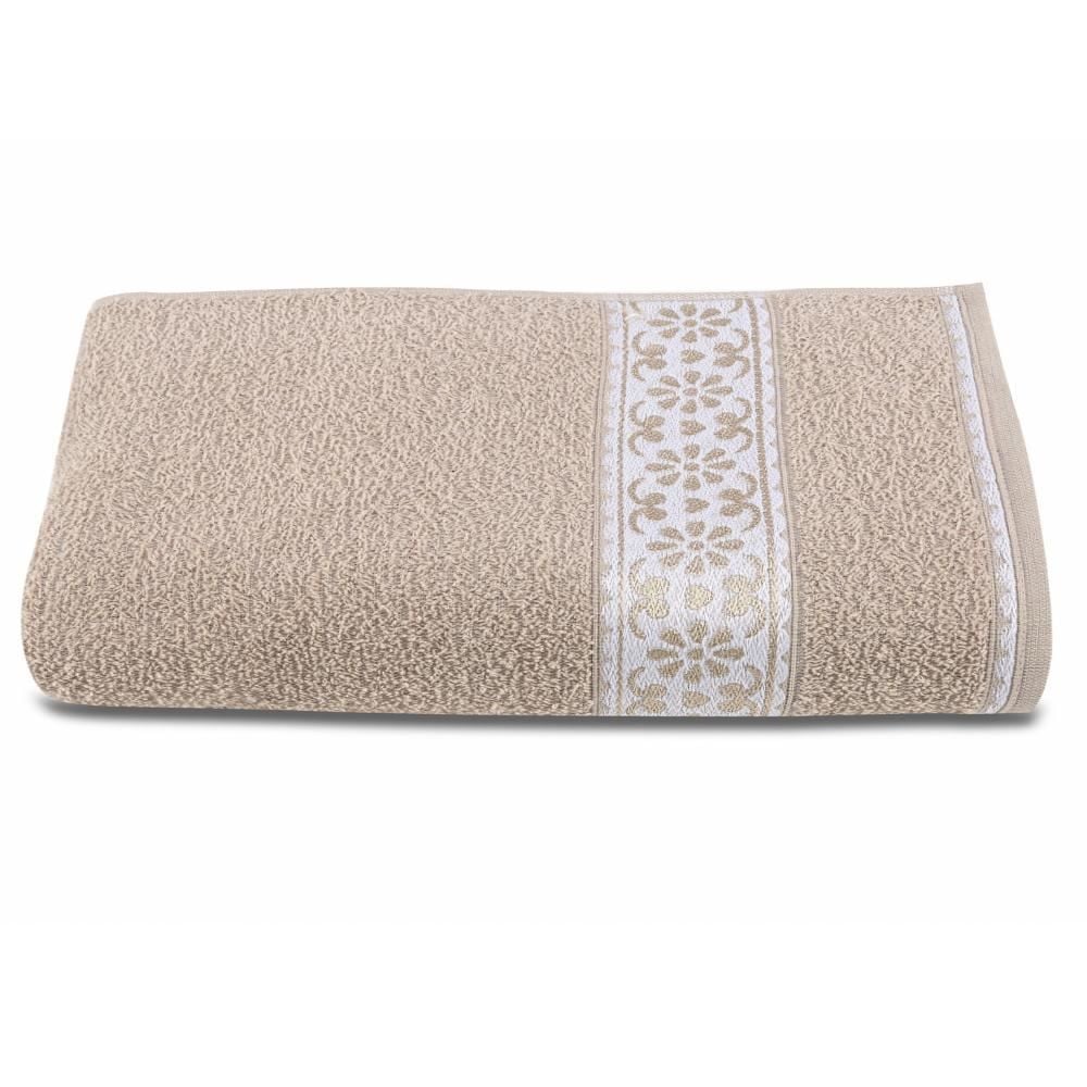 Toalha De Banho 85% Algodão Malú Havan Casa 1 Pç - Camurça