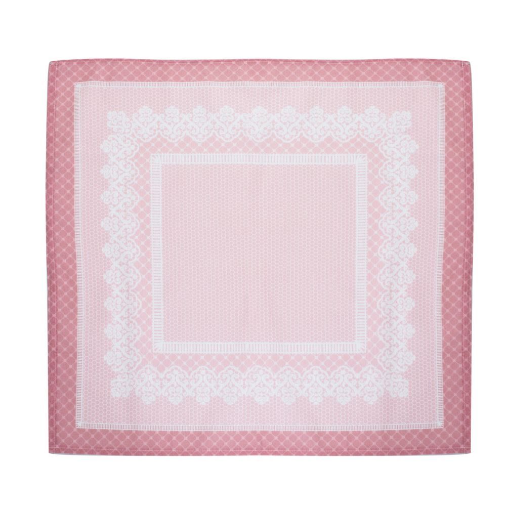 Toalha Centro De Mesa Lepper - Rendada Rosa