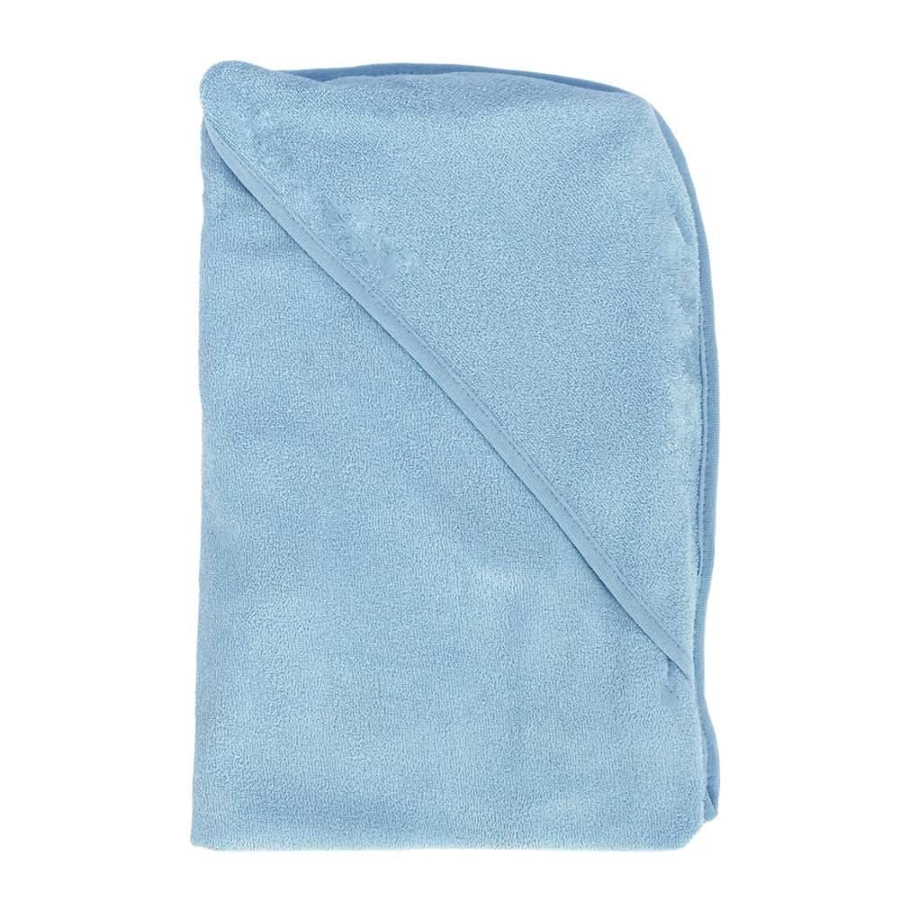 Toalha com Capuz de Canto Plush Havan Baby - Urso Azul