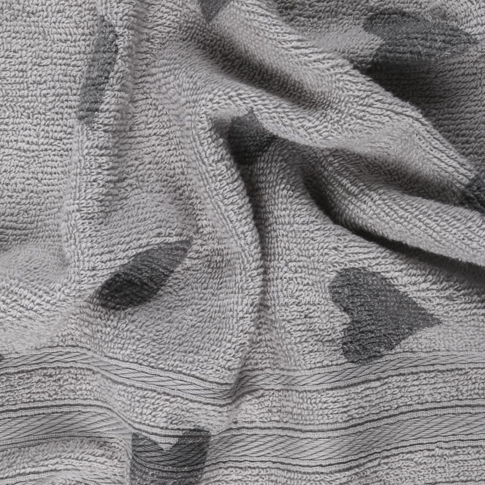 Toalha De Banho 100% Algodão Cancún Havan Casa - Cinza Vapor Coração