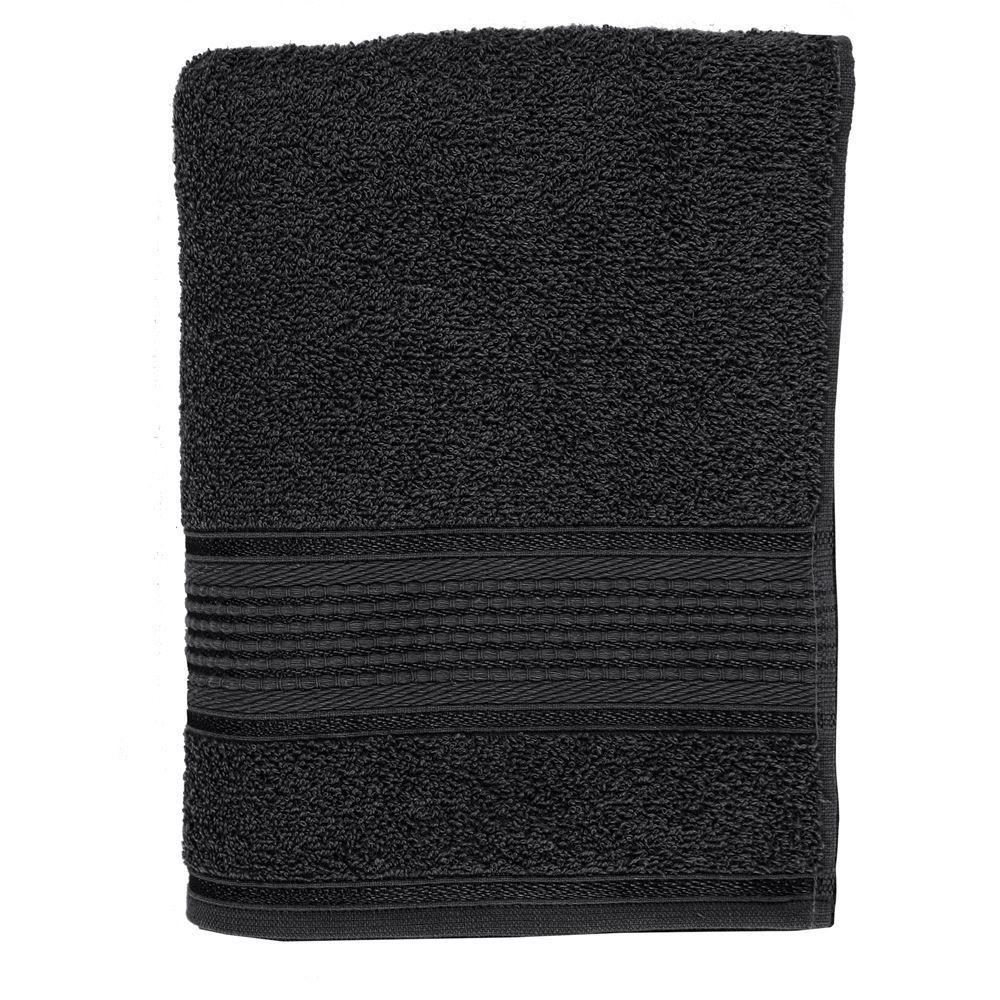 Toalha De Banho 85% Algodão Cannes Havan Casa - Preto