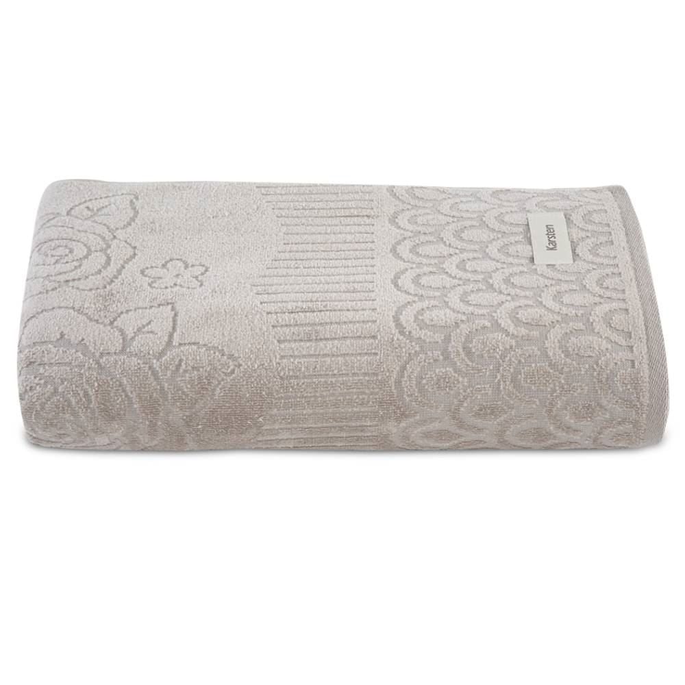 Toalha De Banho 100% Algodão Georgia Karsten - Cinza