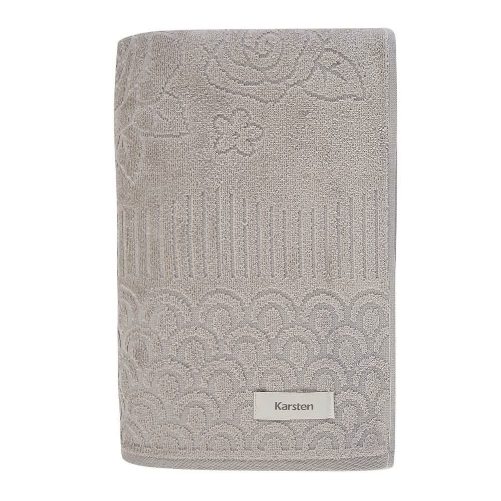 Toalha De Banho 100% Algodão Georgia Karsten - Cinza