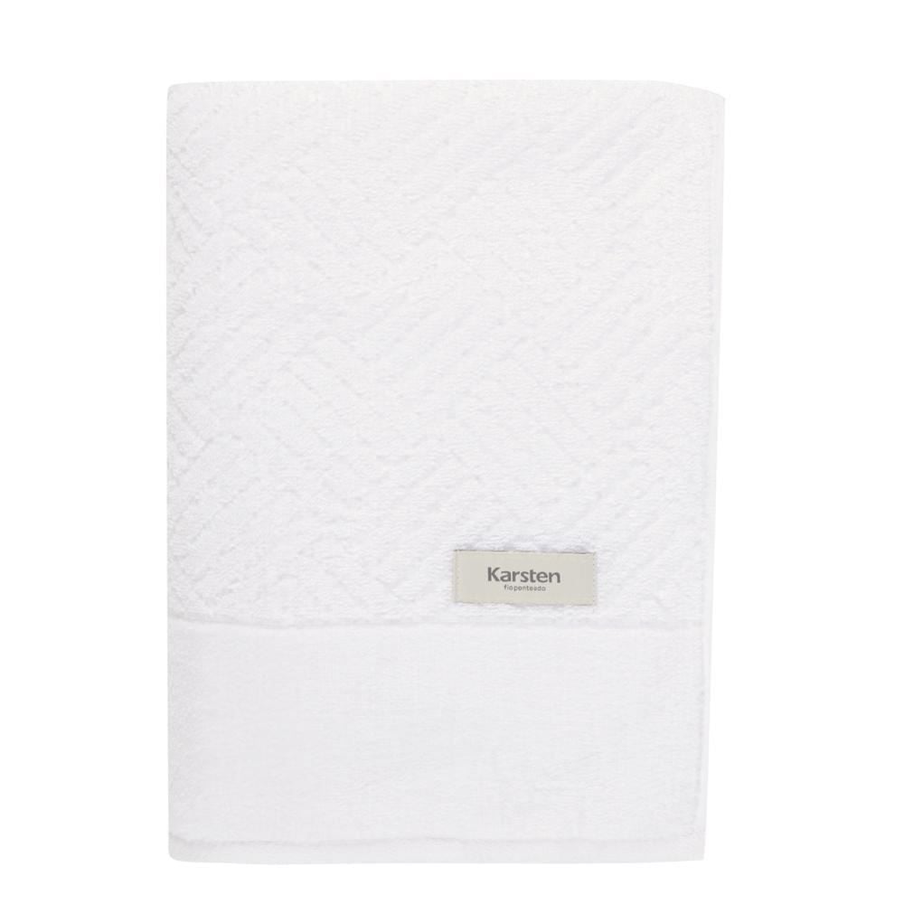 Toalha Banho 100% Algodão Arizona Karsten 1 Pç - Branco