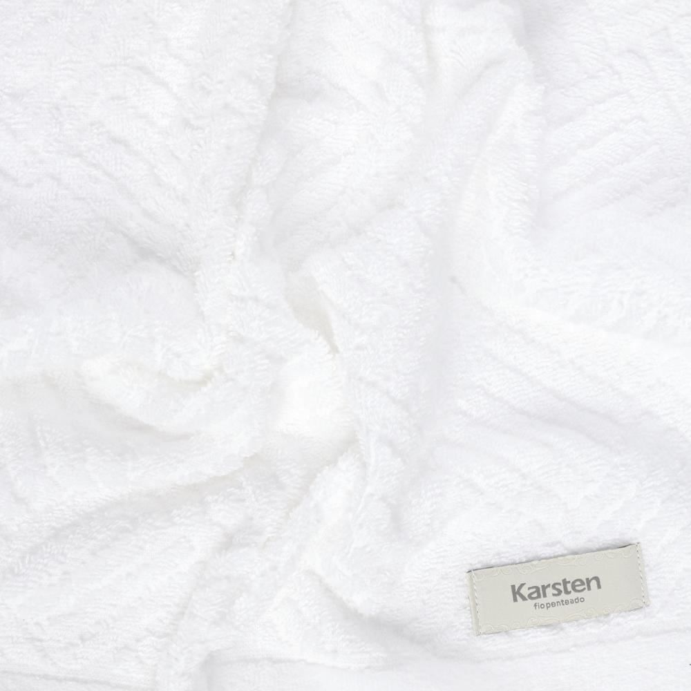 Toalha Banho 100% Algodão Arizona Karsten 1 Pç - Branco