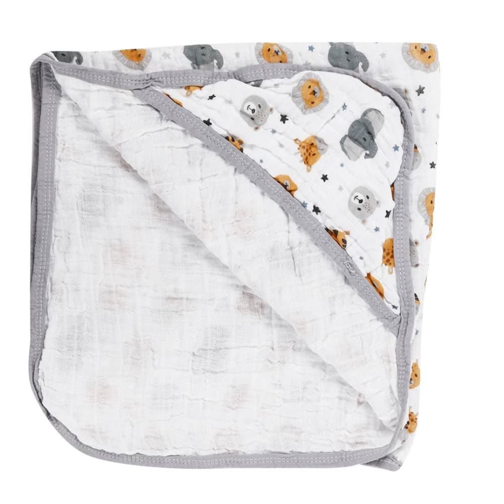 Toalha De Banho Bebê Soft Havan Baby - Safari