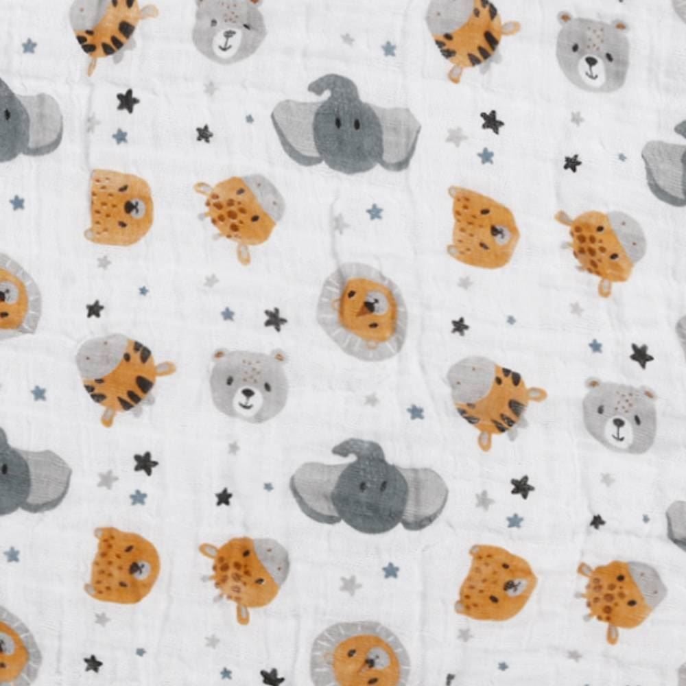 Toalha De Banho Bebê Soft Havan Baby - Safari