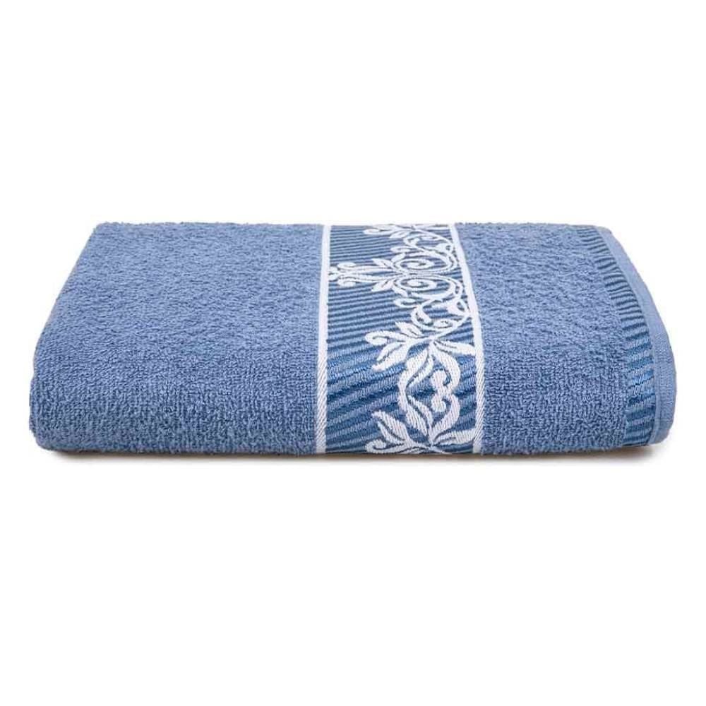 Toalha De Banho 100% Algodão Botanic Havan Casa - Azul Oceano