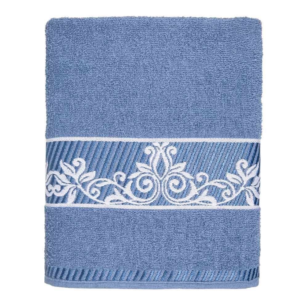 Toalha De Banho 100% Algodão Botanic Havan Casa - Azul Oceano