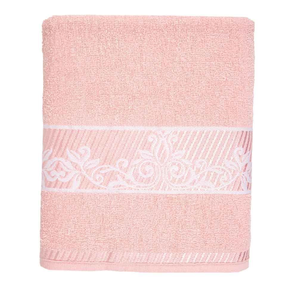 Toalha De Banho Botanic - Rosa Velho