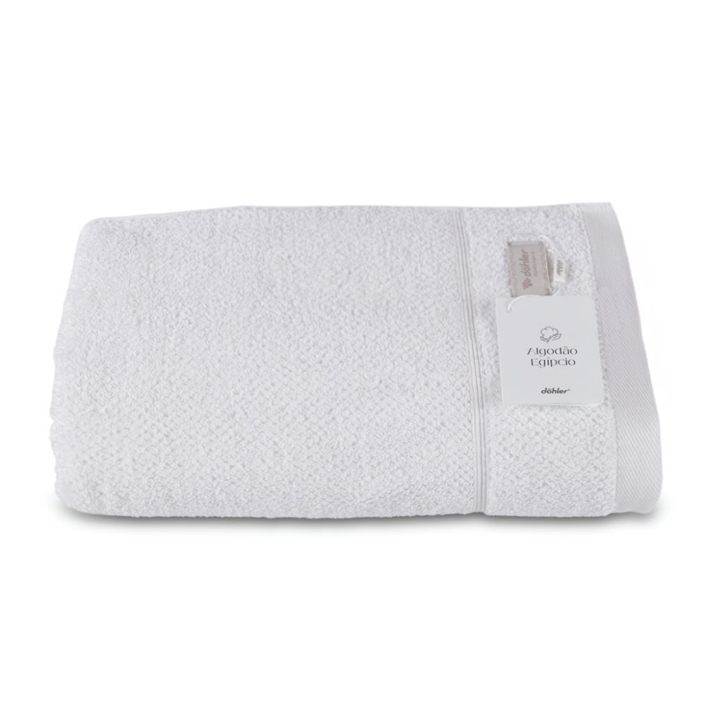 Toalha de Banho Fio Egípcio Döhler - Branco Antigo