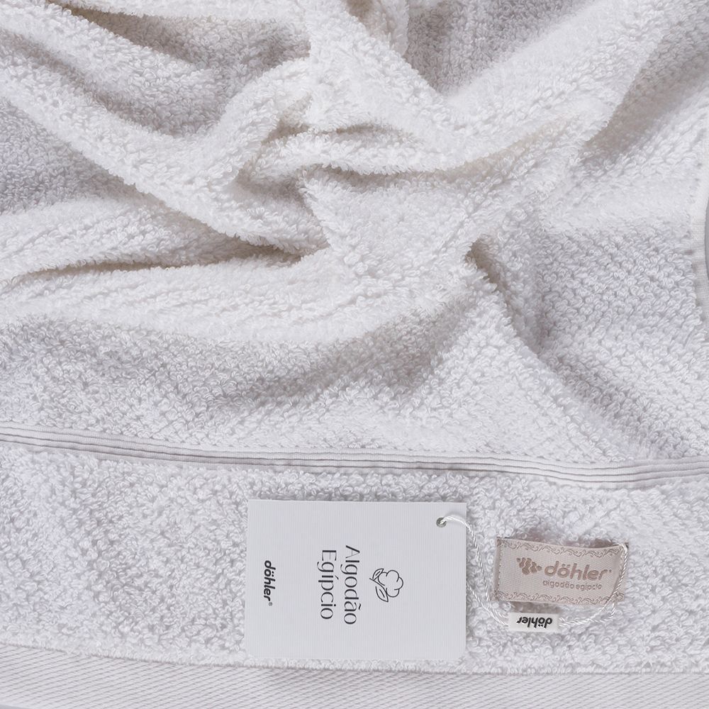 Toalha de Banho Fio Egípcio Döhler - Branco Antigo