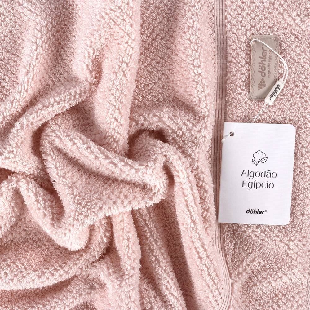 Toalha de Banho Fio Egípcio Döhler - Rosa Claro