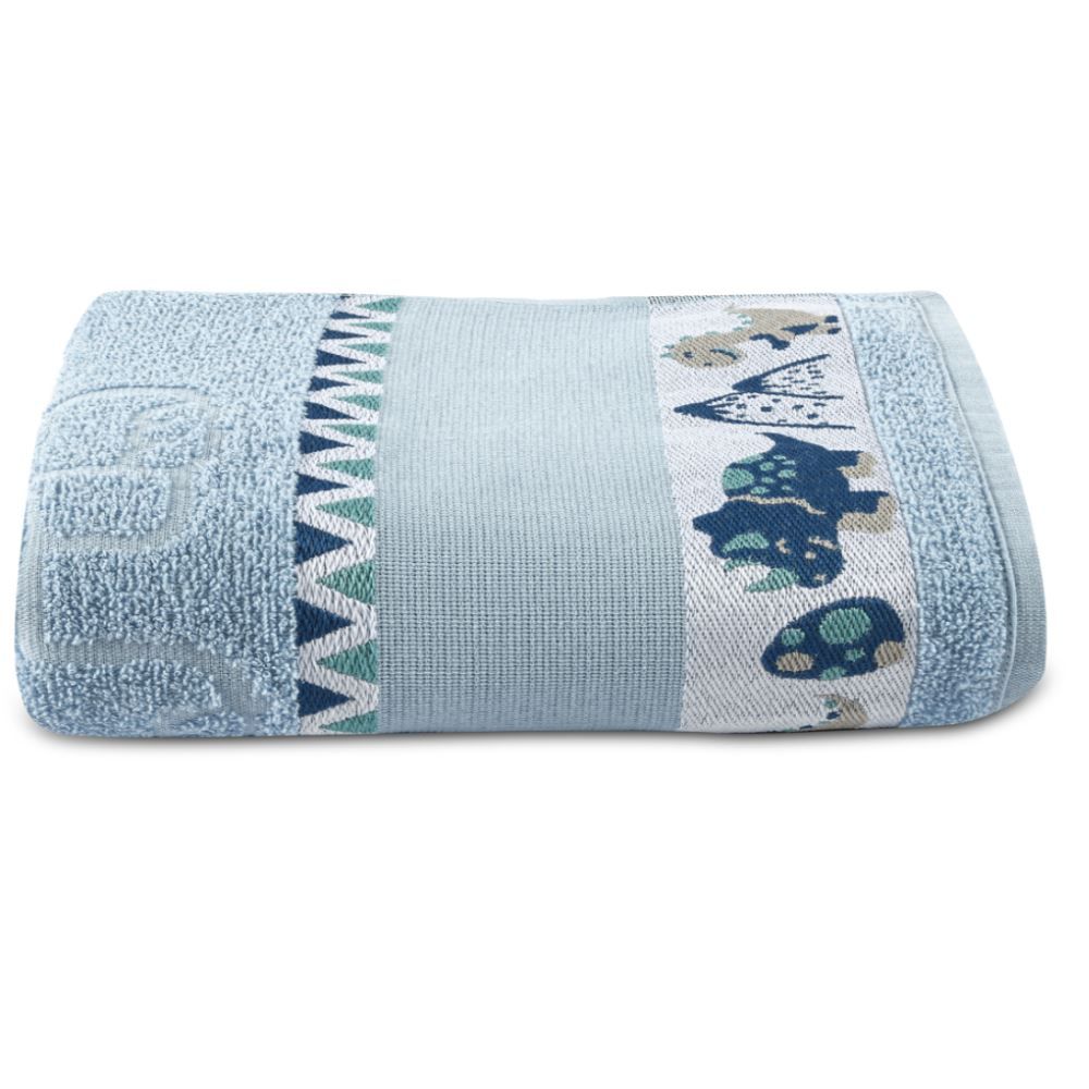 Toalha De Banho Funny Infantil Havan Kids - Dino Azul
