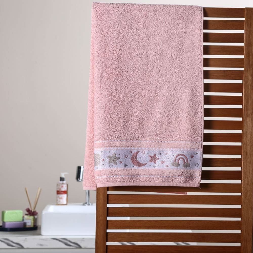 Toalha De Banho Infantil Cute Baby Havan Casa - Dreams Rosa Quartzo
