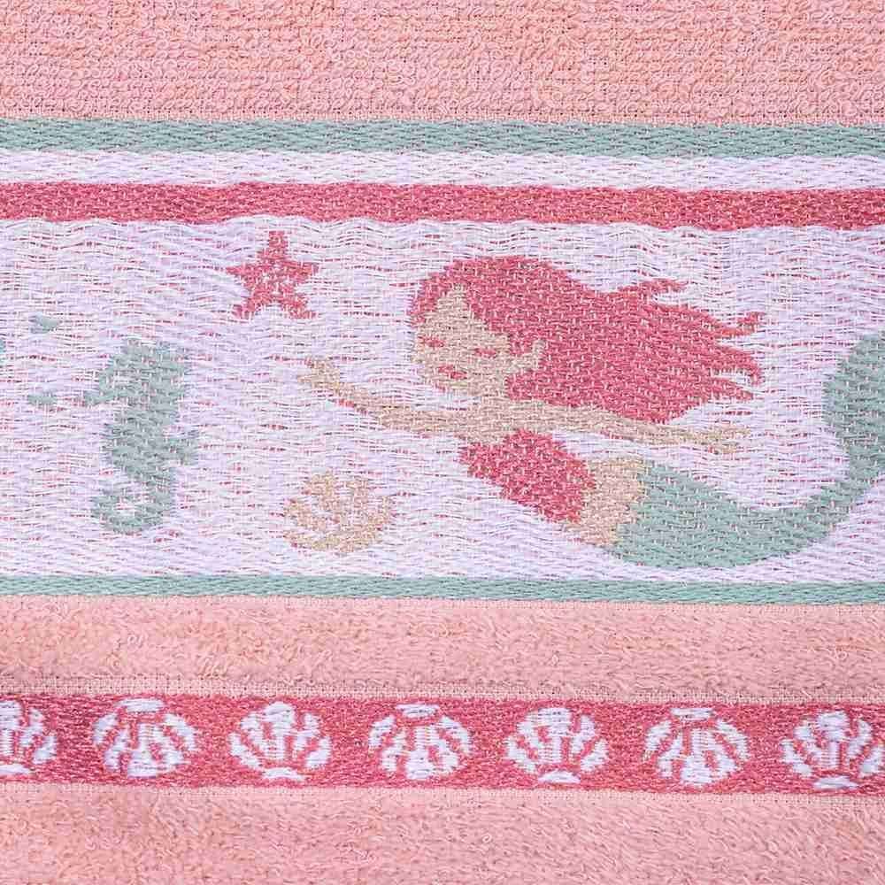 Toalha De Banho Infantil Kids - Sereia Rose Misty