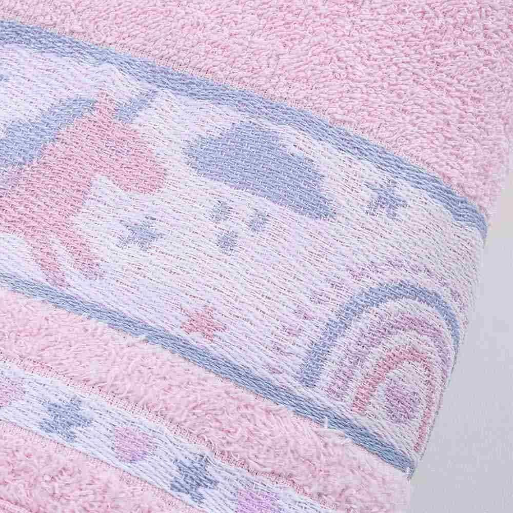 Toalha de Banho Infantil Kids - Unicórnio Rosa