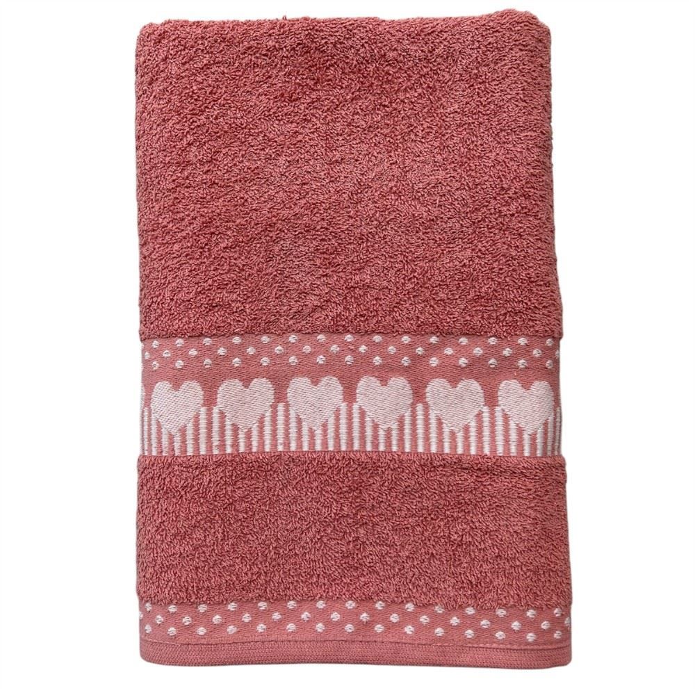 Toalha De Banho Jolie 100% Algodão Havan Casa - Rose