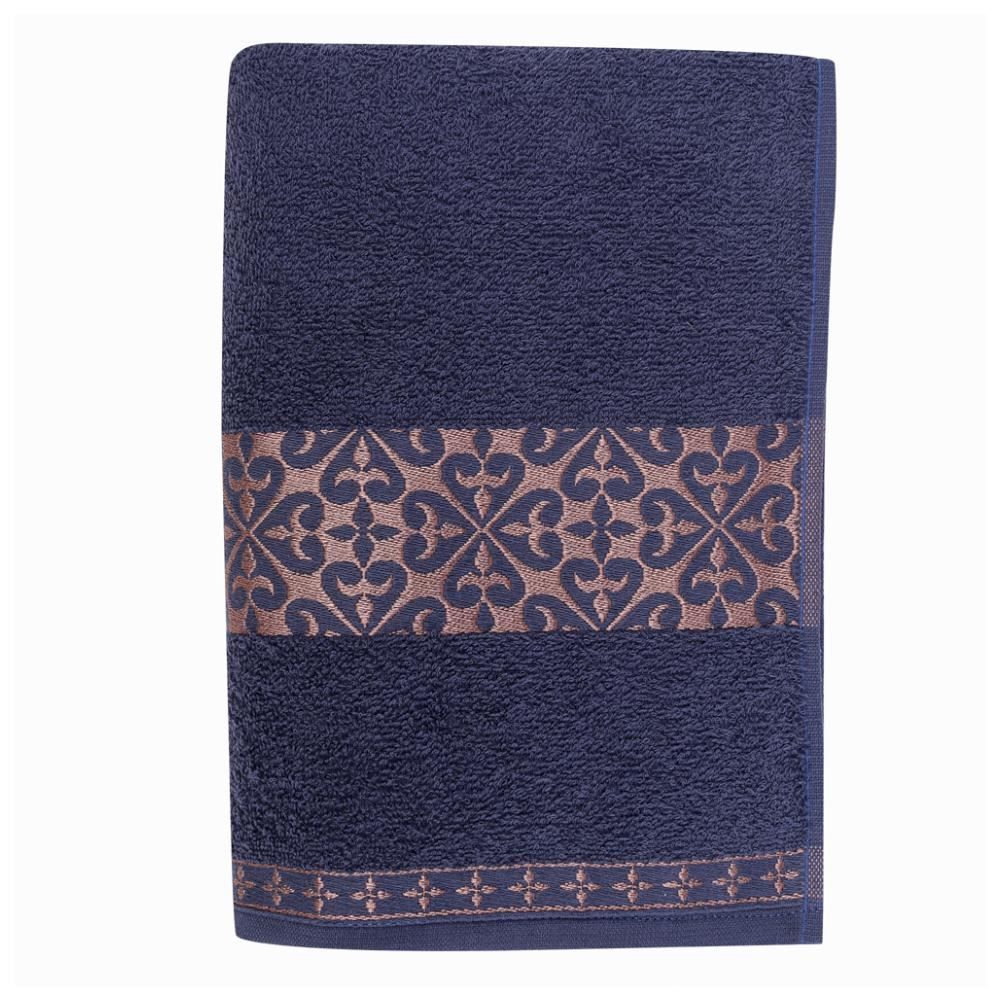 Toalha De Banho 100% Algodão Malbec Havan Casa - Azul Escuro