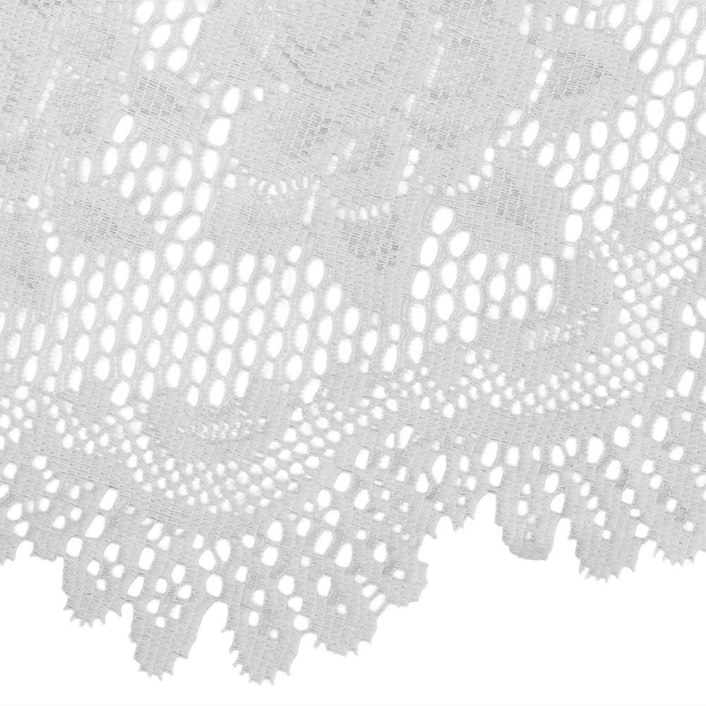  Toalha de Chá Redonda 75Cm Gardênia Havan - Branco Gardenia