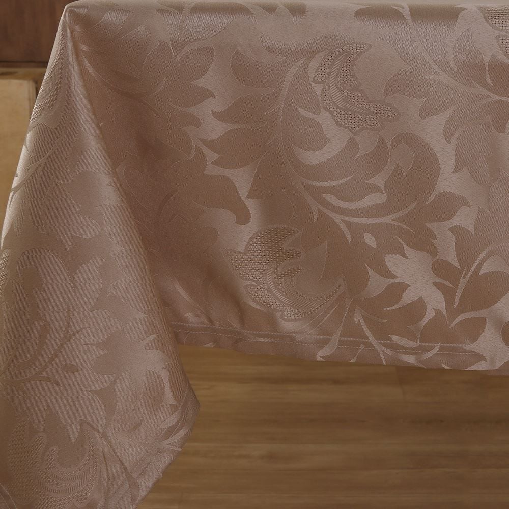 Toalha de Mesa 1,35 X 1,35 m Elegance Havan Casa - Kaki