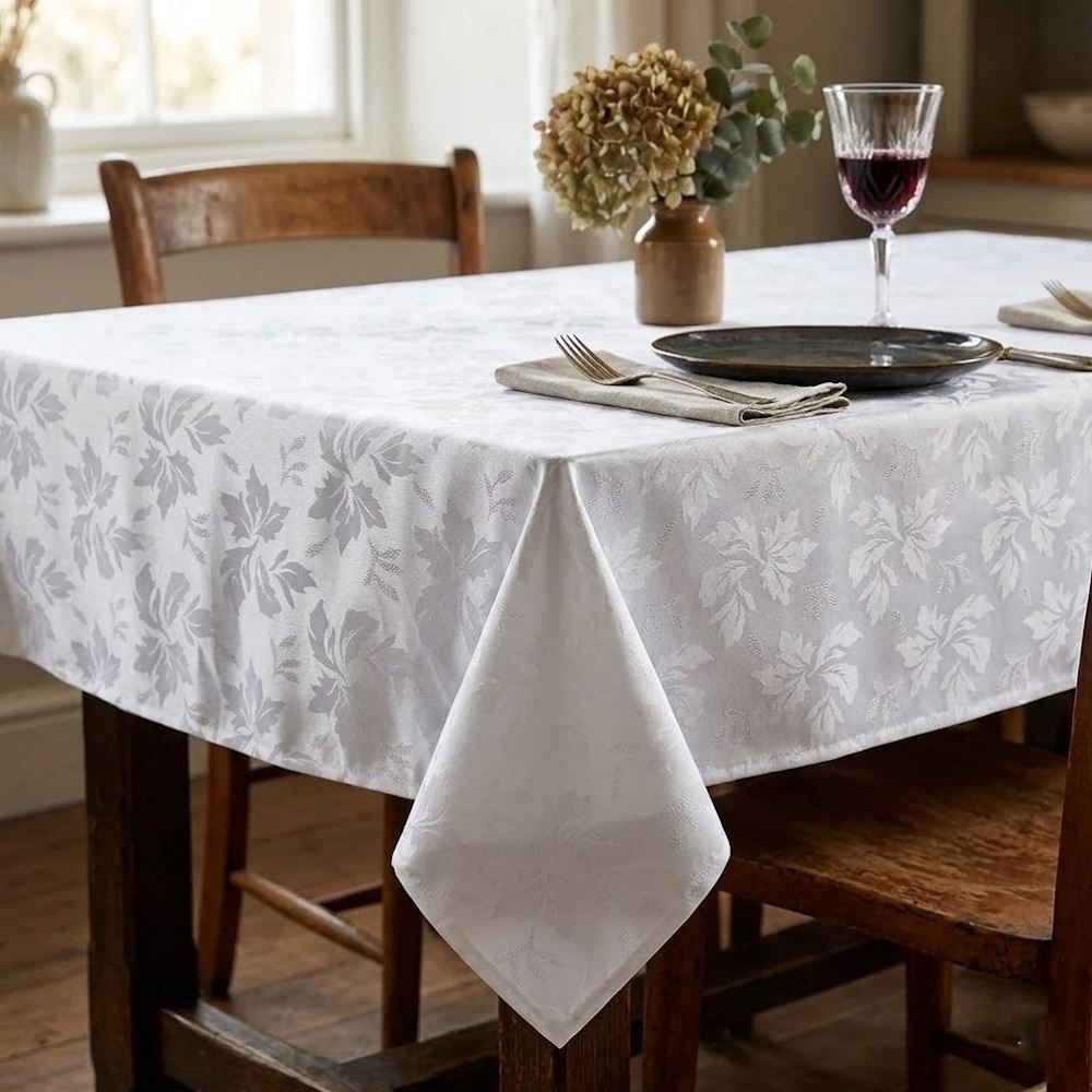 Toalha de Mesa 1,35 X 1,35 m Elegance Havan Casa - Branco