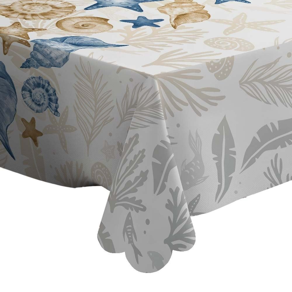 Toalha de Mesa 1,35X2,10 m Acqua Havan Casa - Brisas Do Mar