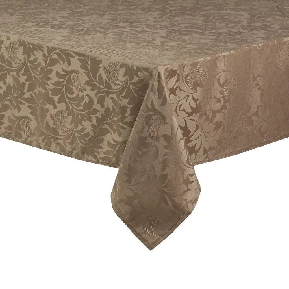 Toalha De Mesa 1,35X2,10M Elegance Havan Casa - Kaki