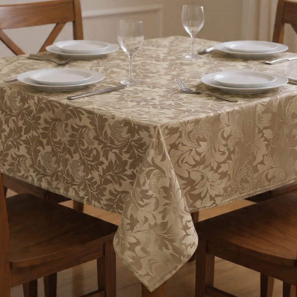 Toalha de Mesa 1,35 X 2,10M Elegance Havan Casa - Kaki