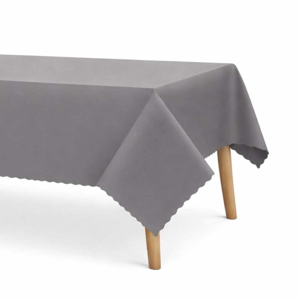 Toalha de Mesa 1,40X1,40 m Gourmet Salehtex - Prata