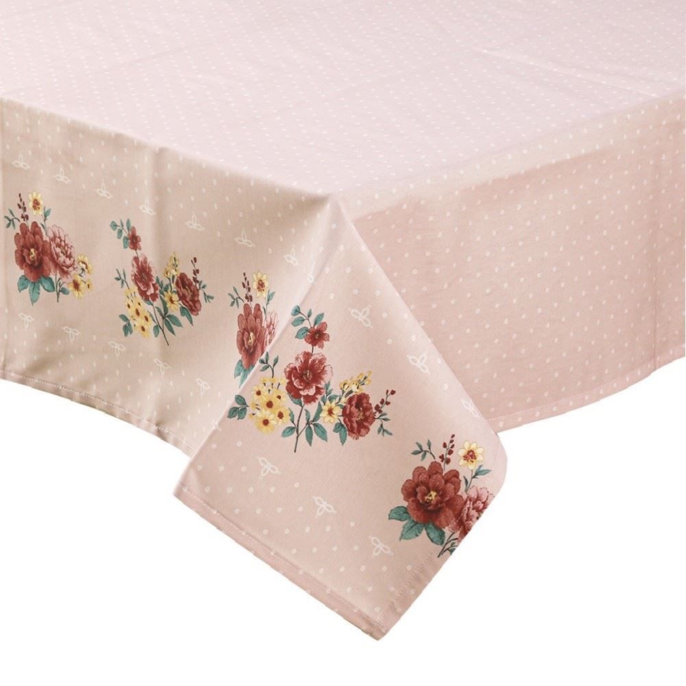 Toalha De Mesa 1,40 X 2,10M Clean Döhler - Flores Vintage