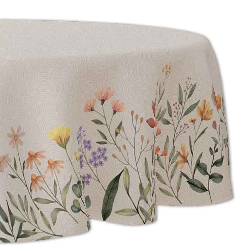 Toalha Mesa Redonda Havan Casa Estampada - GARDEN