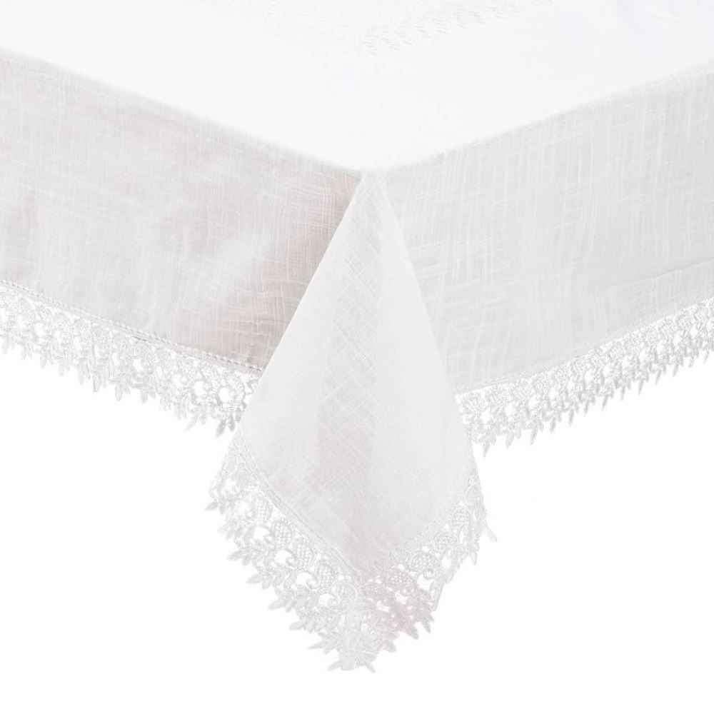 Toalha de Mesa 1,60X2,50 m Renda Guipir Havan Casa - Veneza