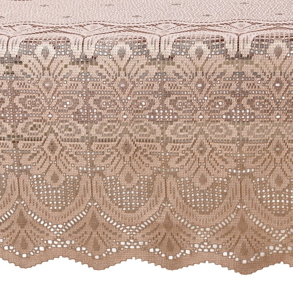 Toalha de Mesa Arabesco 1,60M X 1,60M Havan Casa - Bege