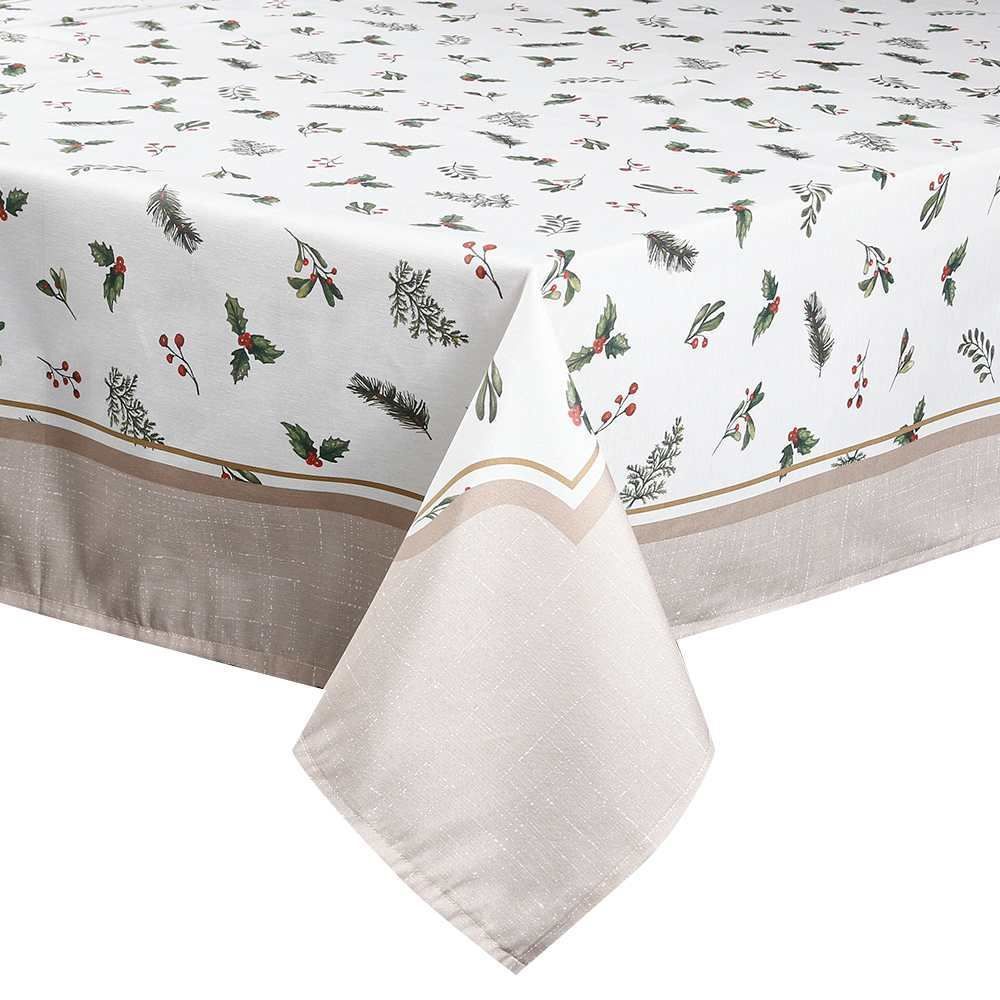 Toalha de Mesa Natal 1,40 X 2,10M Dohler - Azevinhos